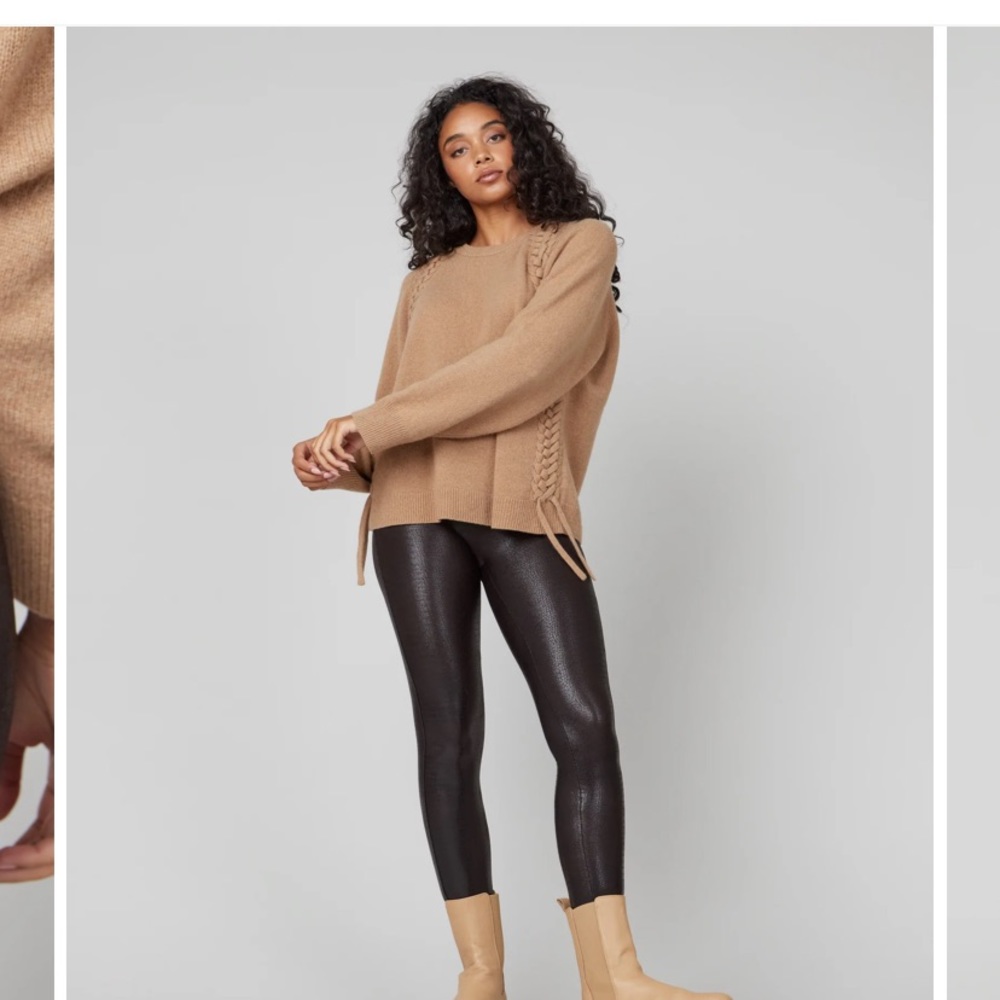 Spanx faux leather leggings
